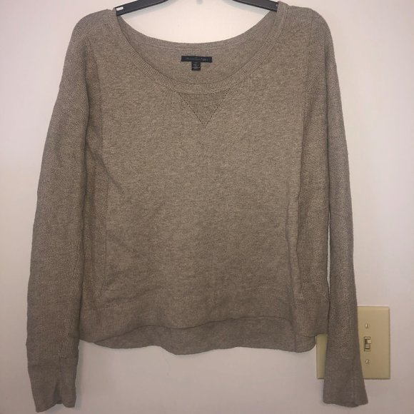 Beige American Eagle Sweater - Picture 1 of 2
